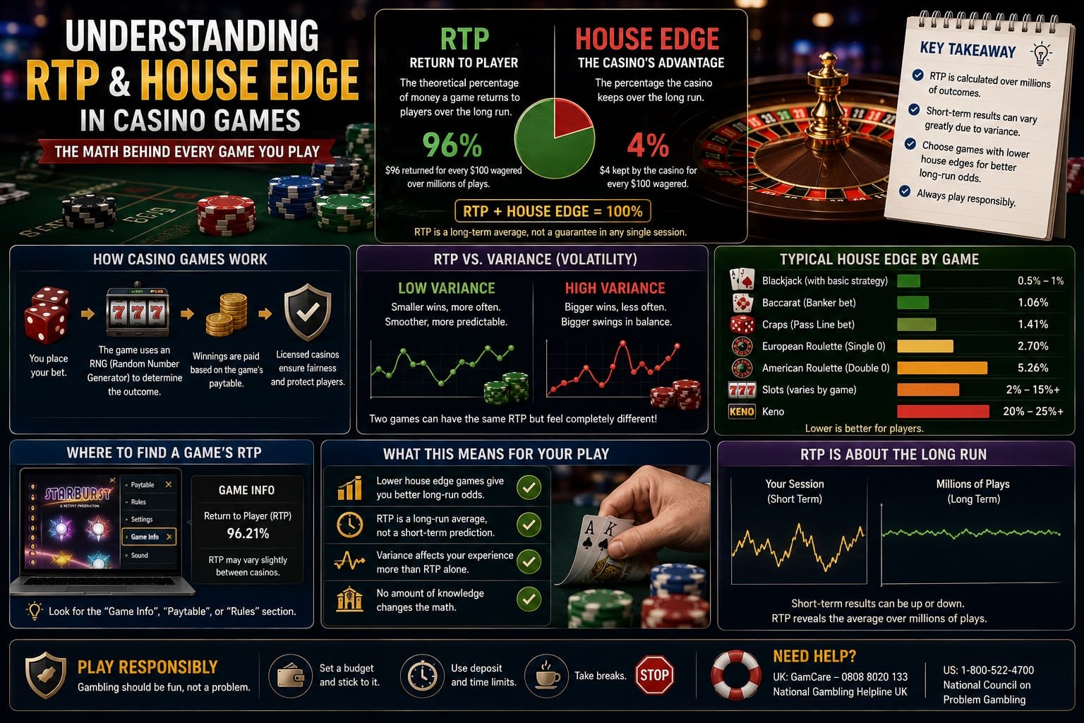 Understanding RTP and House Edge in Casino Games